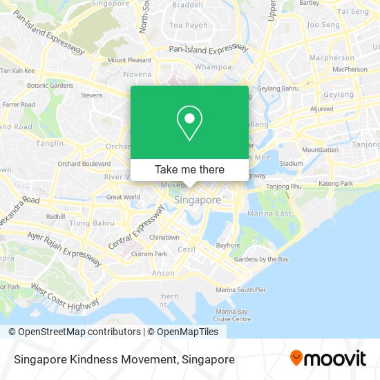 Singapore Kindness Movement地图