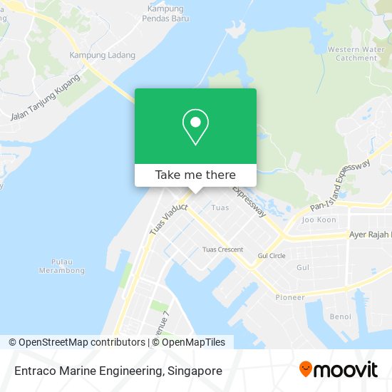 Entraco Marine Engineering map