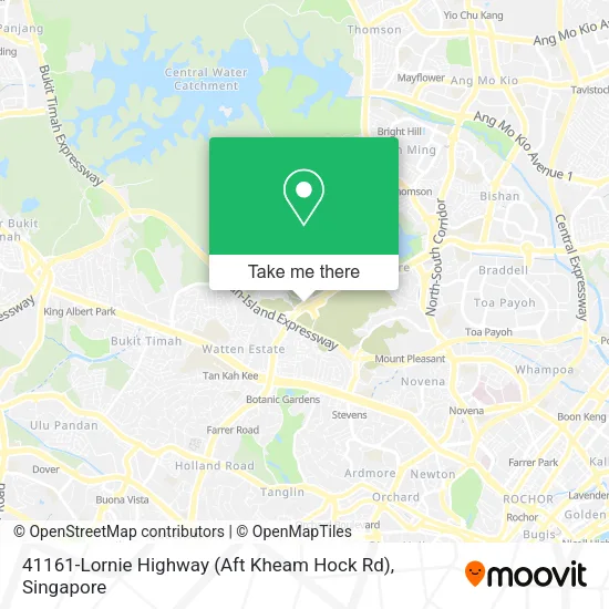 41161-Lornie Highway (Aft Kheam Hock Rd) map