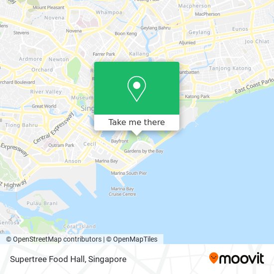 Supertree Food Hall map