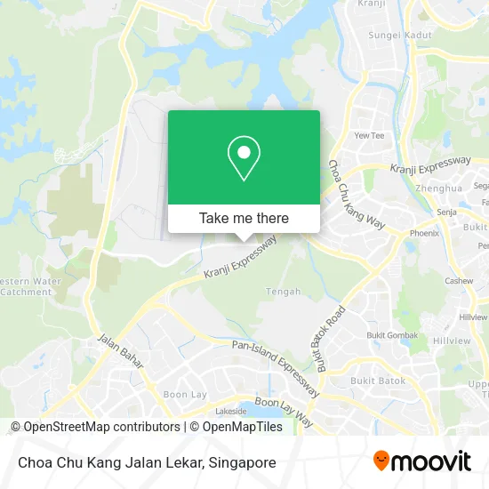 Choa Chu Kang Jalan Lekar map