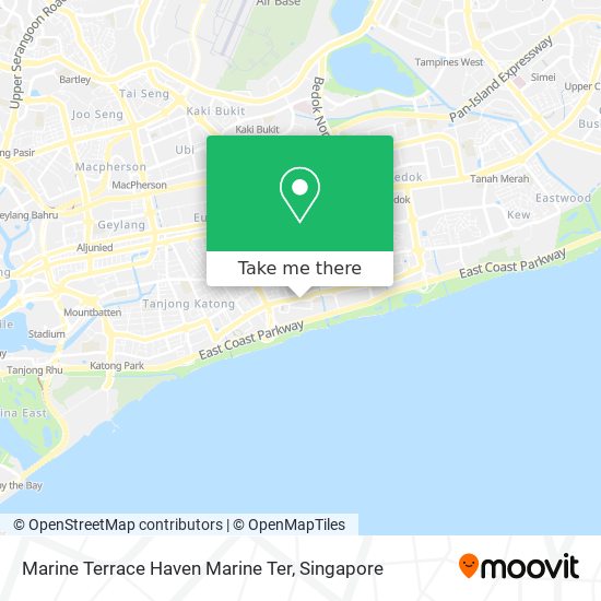 Marine Terrace Haven Marine Ter map