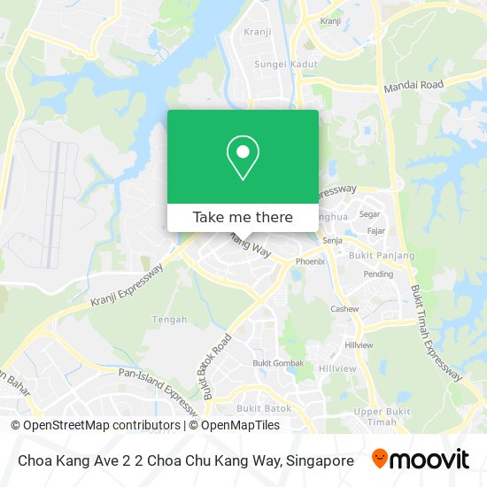 Choa Kang Ave 2 2 Choa Chu Kang Way地图