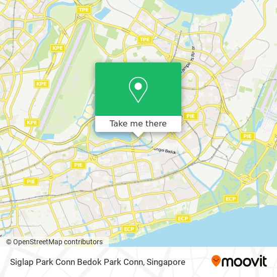 Siglap Park Conn Bedok Park Conn map