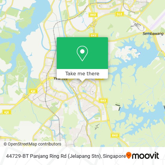 44729-BT Panjang Ring Rd (Jelapang Stn)地图