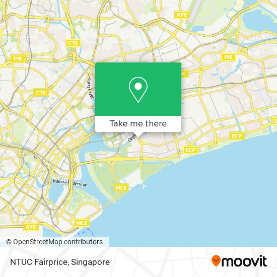 NTUC Fairprice map