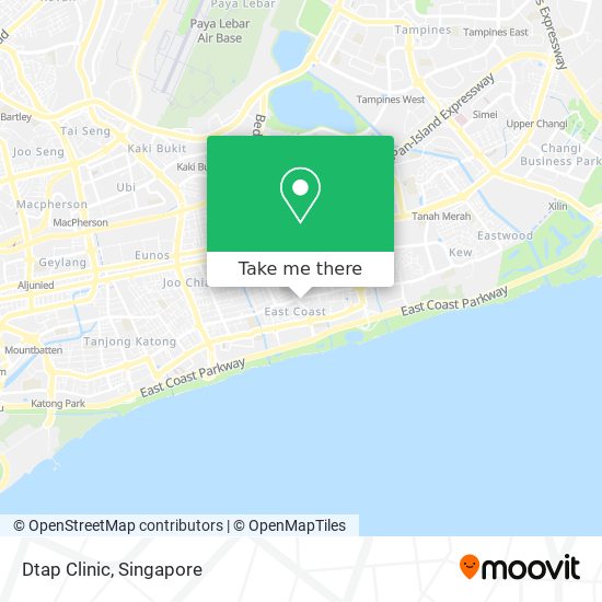 Dtap Clinic map