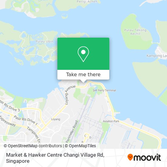 Market & Hawker Centre Changi Village Rd map