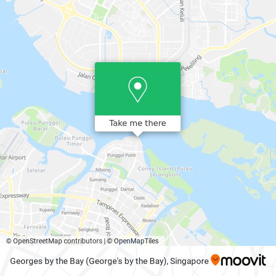 Georges by the Bay (George's by the Bay) map