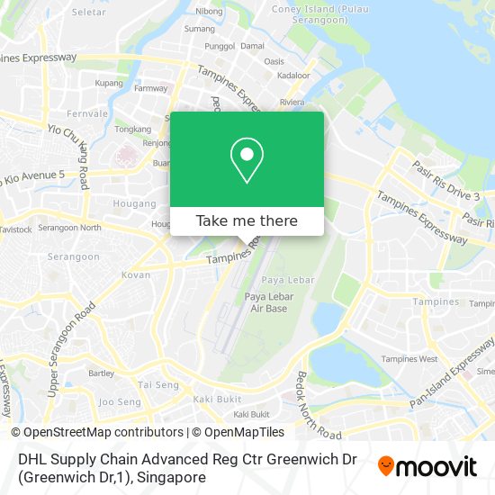 DHL Supply Chain Advanced Reg Ctr Greenwich Dr (Greenwich Dr,1) map