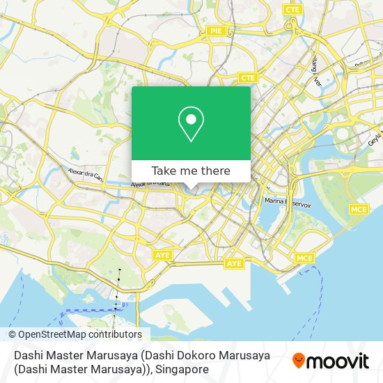Dashi Master Marusaya (Dashi Dokoro Marusaya (Dashi Master Marusaya)) map