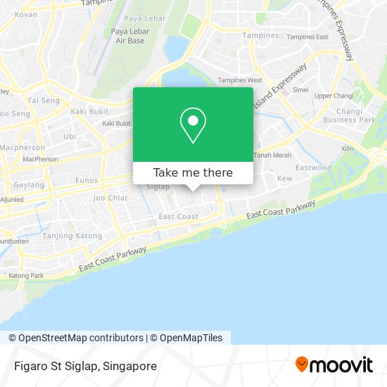 Figaro St Siglap map