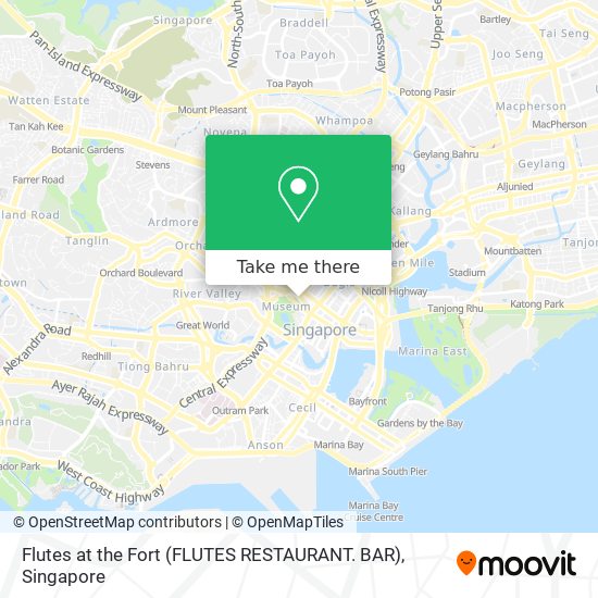 Flutes at the Fort (FLUTES RESTAURANT. BAR) map