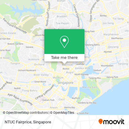 NTUC Fairprice map