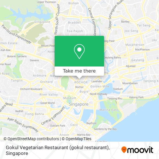 Gokul Vegetarian Restaurant (gokul restaurant)地图