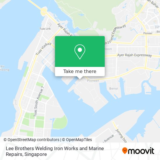 Lee Brothers Welding Iron Works and Marine Repairs map