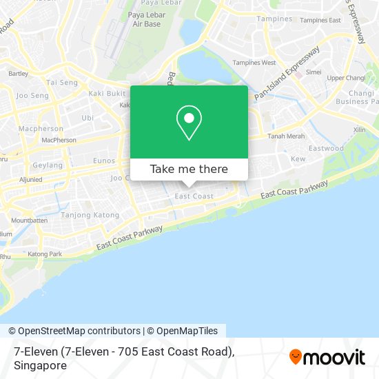7-Eleven (7-Eleven - 705 East Coast Road)地图