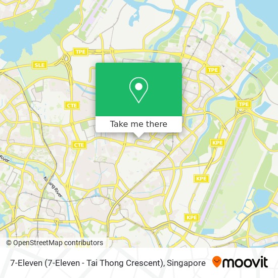 7-Eleven (7-Eleven - Tai Thong Crescent) map