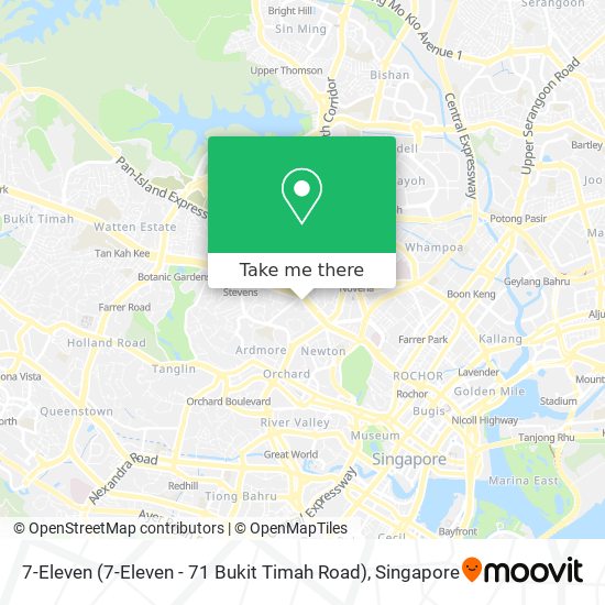 7-Eleven (7-Eleven - 71 Bukit Timah Road) map