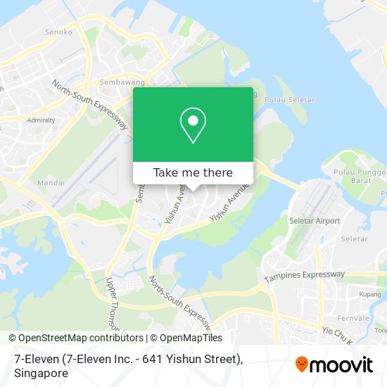 7-Eleven (7-Eleven Inc. - 641 Yishun Street)地图