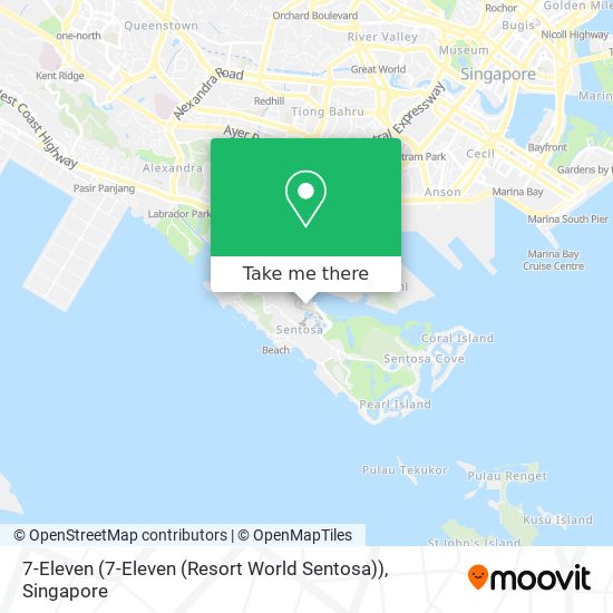7-Eleven (7-Eleven (Resort World Sentosa)) map