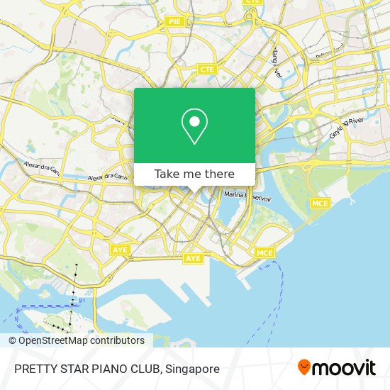 PRETTY STAR PIANO CLUB map