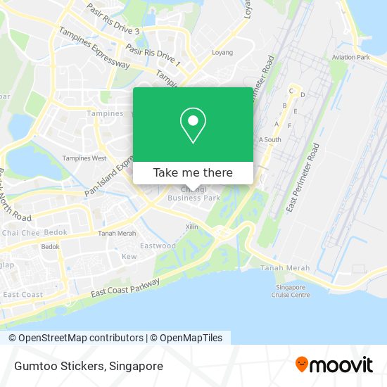 Gumtoo Stickers map