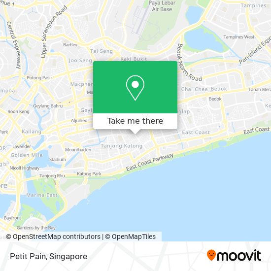 Petit Pain map