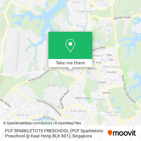 PCF SPARKLETOTS PRESCHOOL (PCF Sparkletots Preschool @ Keat Hong BLK 801) map