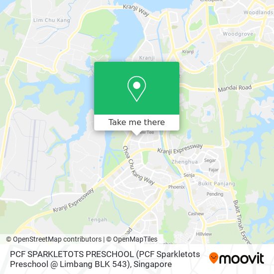 PCF SPARKLETOTS PRESCHOOL (PCF Sparkletots Preschool @ Limbang BLK 543) map