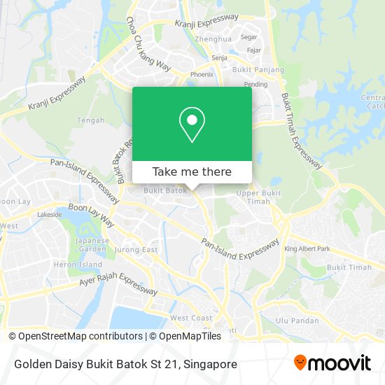 Golden Daisy Bukit Batok St 21 map