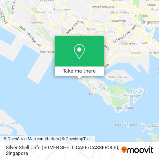 Silver Shell Cafe (SILVER SHELL CAFE / CASSEROLE)地图