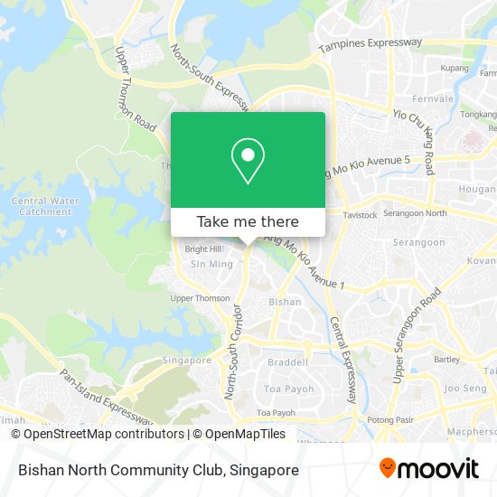 Bishan North Community Club地图