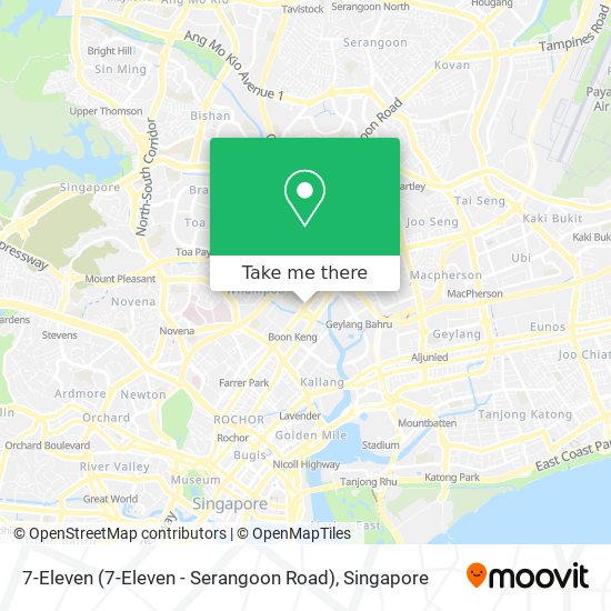 7-Eleven (7-Eleven - Serangoon Road) map
