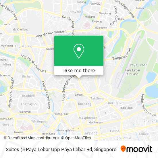 Suites @ Paya Lebar Upp Paya Lebar Rd地图