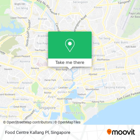 Food Centre Kallang Pl map