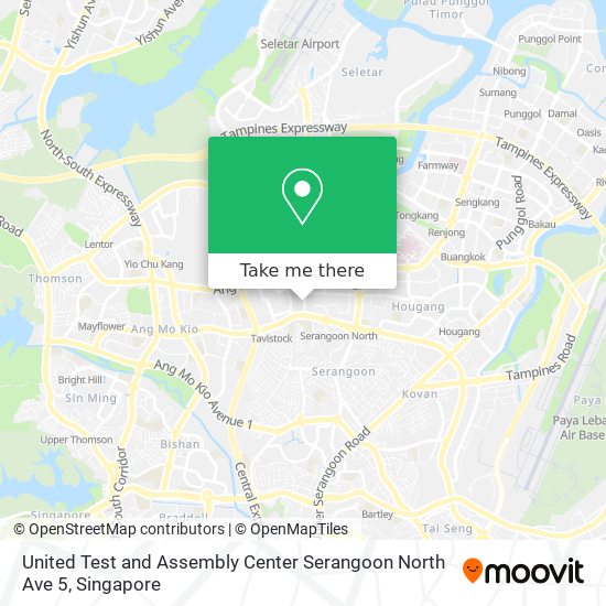 United Test and Assembly Center Serangoon North Ave 5地图