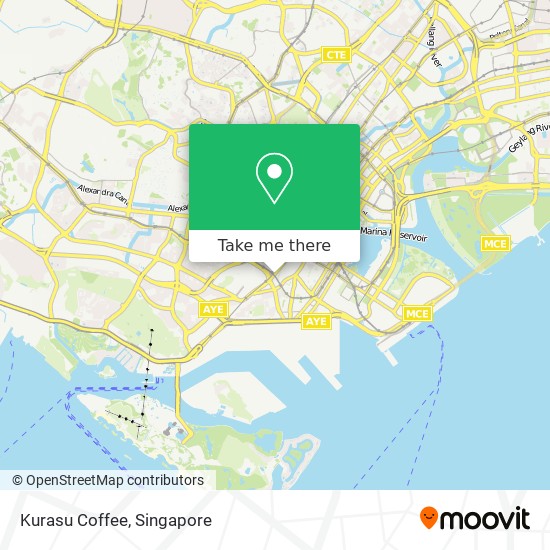 Kurasu Coffee map