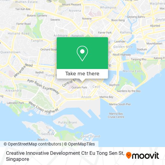 Creative Innovative Development Ctr Eu Tong Sen St地图