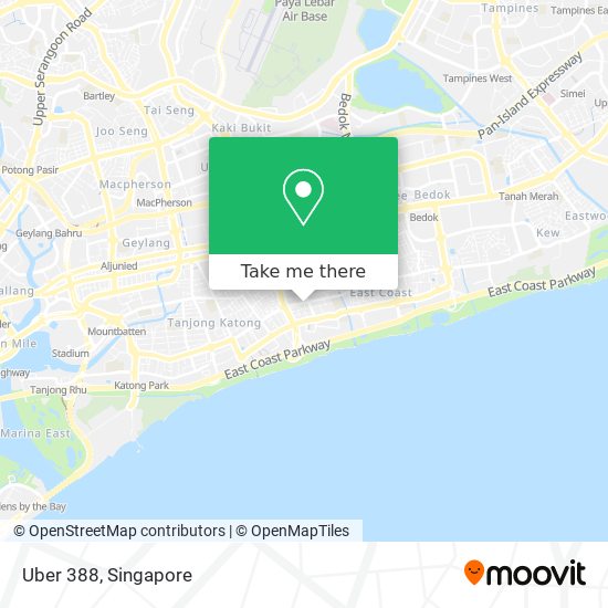 Uber 388 map