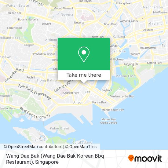 Wang Dae Bak (Wang Dae Bak Korean Bbq Restaurant) map