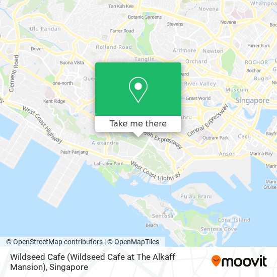Wildseed Cafe (Wildseed Cafe at The Alkaff Mansion)地图