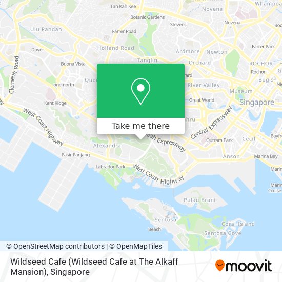 Wildseed Cafe (Wildseed Cafe at The Alkaff Mansion) map
