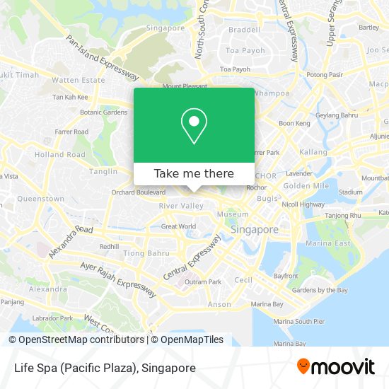 Life Spa (Pacific Plaza) map