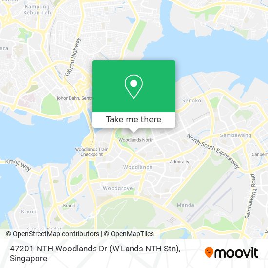 47201-NTH Woodlands Dr (W'Lands NTH Stn) map