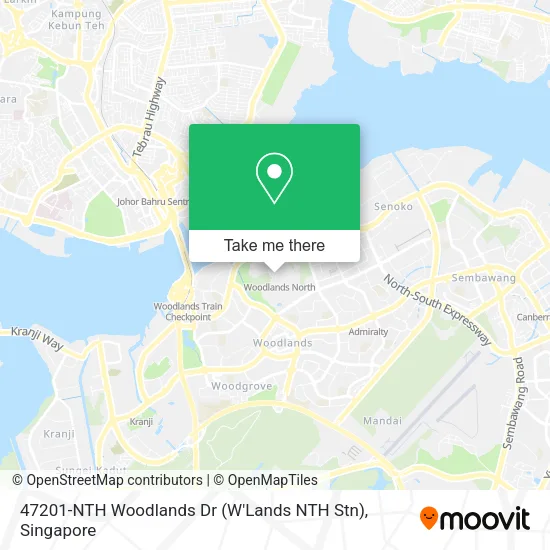 47201-NTH Woodlands Dr (W'Lands NTH Stn)地图