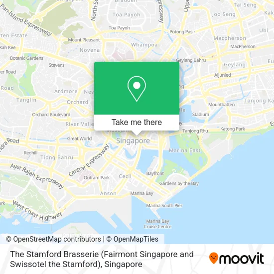 The Stamford Brasserie (Fairmont Singapore and Swissotel the Stamford)地图