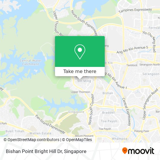 Bishan Point Bright Hill Dr map