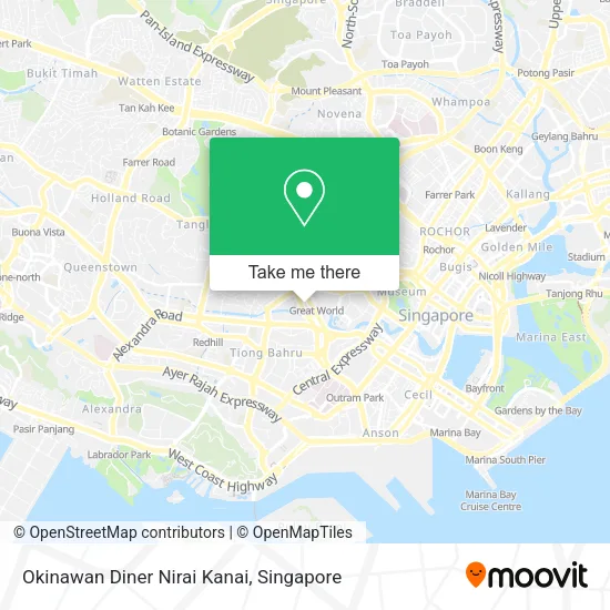 Okinawan Diner Nirai Kanai map