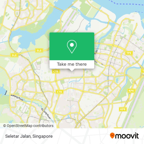 Seletar Jalan map